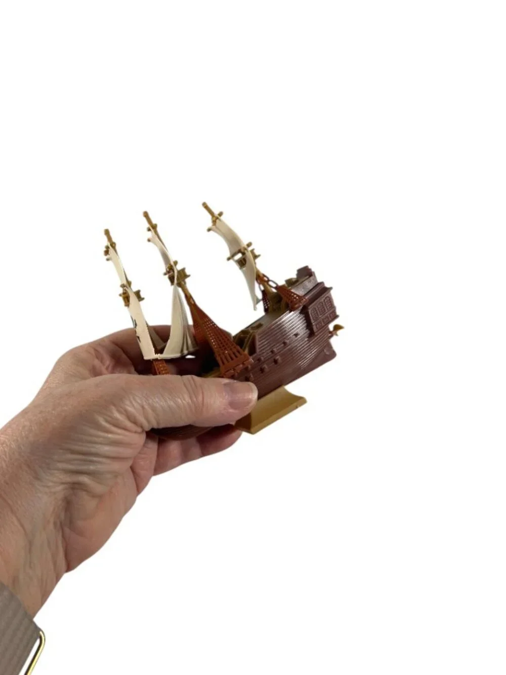Pirate Birthday Cake Topper Set Ship Figures Palm Trees Party Decorations